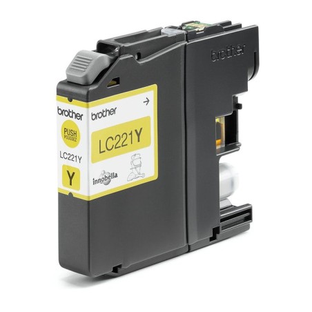 Tinta original brother lc221 amarillo lc 221 y
