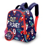 Mochila + monedero out planet neopreno 25cm