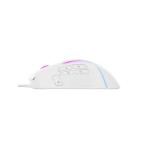 Ratón gaming  havit ms1033 rgb 8000 dpi 9 botones blanco