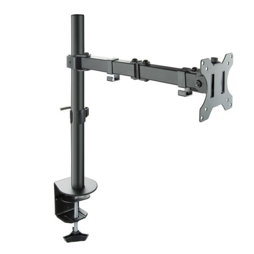 Tooq soporte de mesa con brazo articulado para monitor de 13"-32" - giratorio e inclinable - gestion de cables - peso