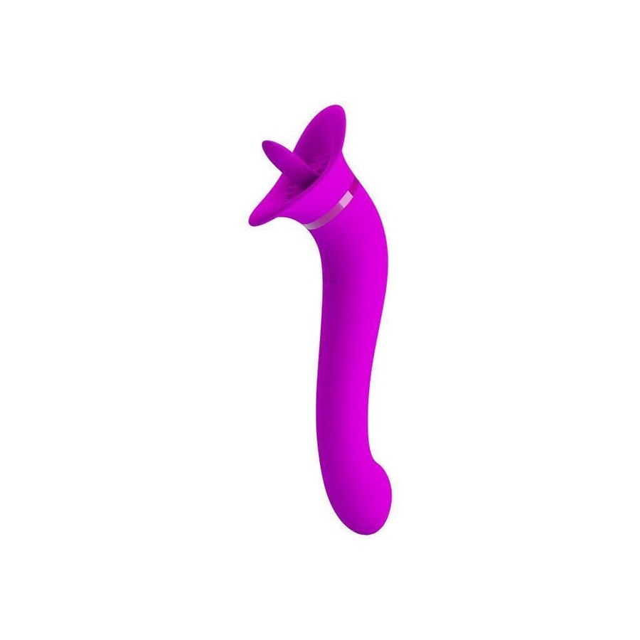 Faust vibrador con lengua estimuladora usb