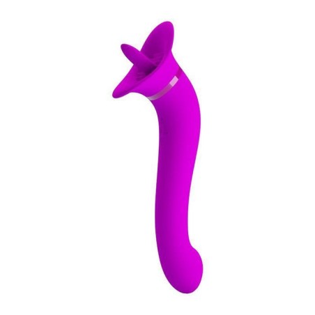 Faust vibrador con lengua estimuladora usb
