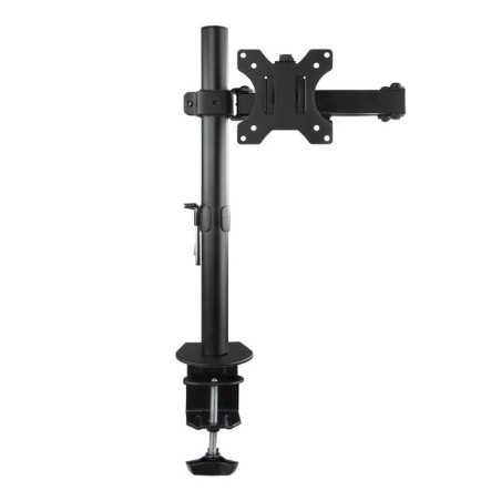 Tooq soporte de mesa con brazo articulado para monitor de 13"-32" - giratorio e inclinable - gestion de cables - peso