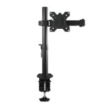 Tooq soporte de mesa con brazo articulado para monitor de 13"-32" - giratorio e inclinable - gestion de cables - peso