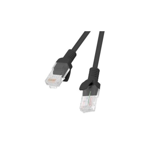 Lanberg cable de red cat.6 utp 1m negro 10-pack