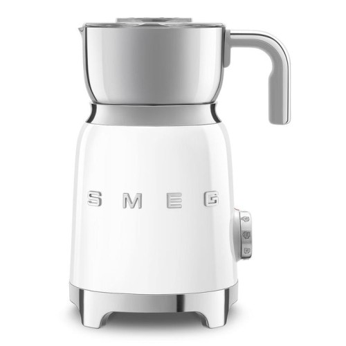 Espumador de leche smeg mff11wheu estilo años 50 blanco