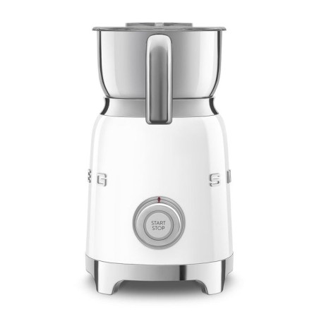 Espumador de leche smeg mff11wheu estilo años 50 blanco