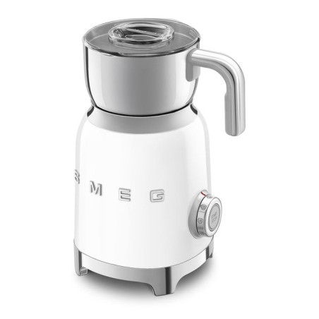 Espumador de leche smeg mff11wheu estilo años 50 blanco