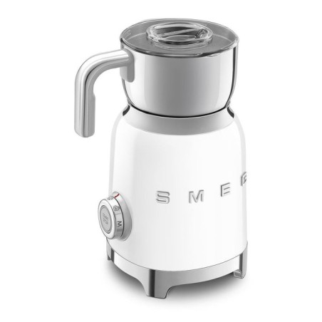 Espumador de leche smeg mff11wheu estilo años 50 blanco