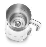Espumador de leche smeg mff11wheu estilo años 50 blanco