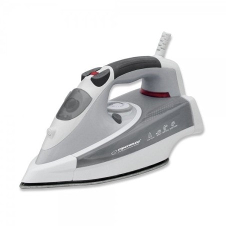 Plancha de vapor  esperanza ehi009  placa  vitrocerámica gris, blanco 2400 w