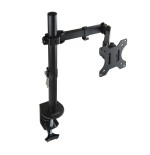 Tooq soporte de mesa con brazo articulado para monitor de 13"-32" - giratorio e inclinable - gestion de cables - peso