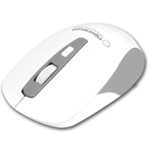 Ratón inalámbrico esperanza em130w  bluetooth 4d, blanco