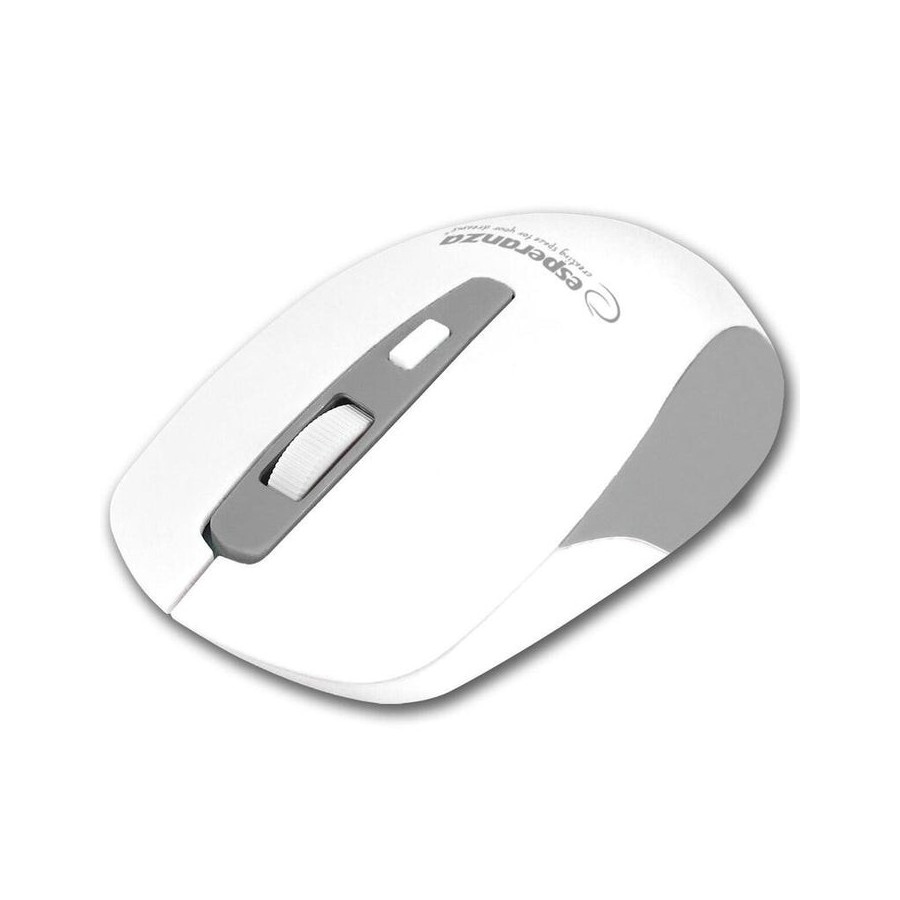 Ratón inalámbrico esperanza em130w  bluetooth 4d, blanco