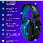 G535 lightspeed hds inalámbrico wrls