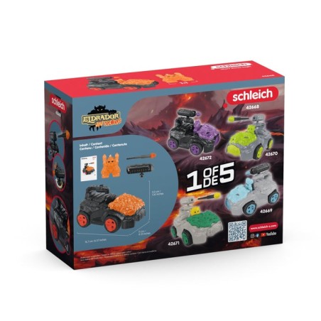 Schleich eldrador creatures lava-crashmobil            42668