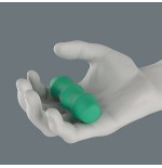 Llave de tubo wera kraftform kompakt 71 security, 32 piezas  negro/verde, 1/4", incluye mango enchufable 5057114001