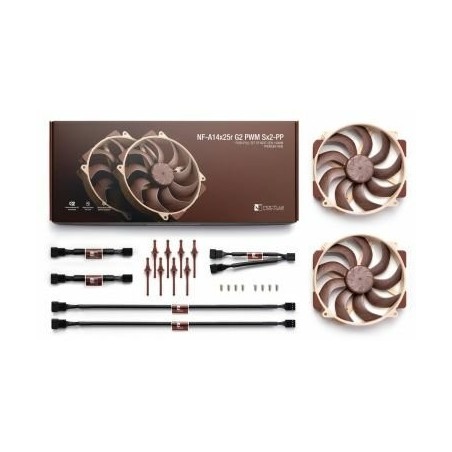 Ventilador pc  noctua nf-a14x25r g2 pwm sx2-pp, nf-a14x25r g2 pwm sx2-pp