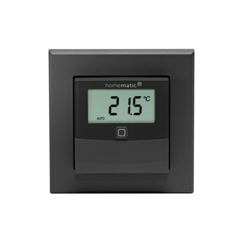 Sensor de temperatura y humedad homematic ip con display hmip-sthd-a antracita 160551a0