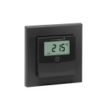 Sensor de temperatura y humedad homematic ip con display hmip-sthd-a antracita 160551a0