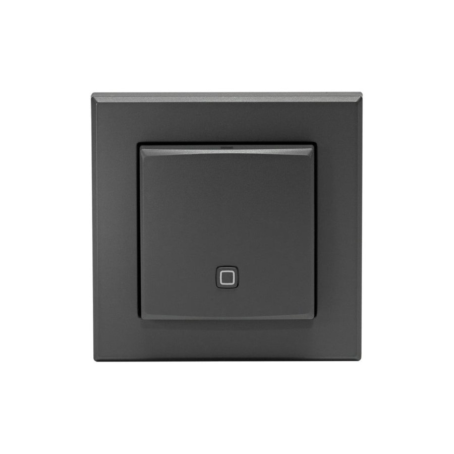 Sensor de temperatura y humedad homematic ip interior hmip-sth-a antracita 160530a0