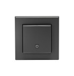 Sensor de temperatura y humedad homematic ip interior hmip-sth-a antracita 160530a0