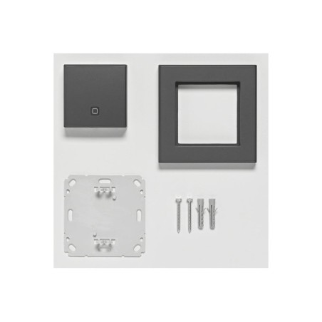Sensor de temperatura y humedad homematic ip interior hmip-sth-a antracita 160530a0