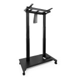 Soporte suelo ruedas eléctrico "uros" 52-84 2 bult