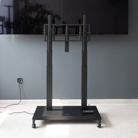 Soporte suelo ruedas eléctrico "uros" 52-84 2 bult