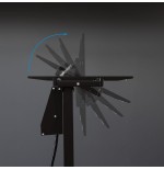 Soporte suelo ruedas eléctrico "uros" 52-84 2 bult