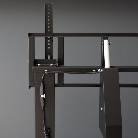 Soporte suelo ruedas eléctrico "uros" 52-84 2 bult