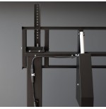Soporte suelo ruedas eléctrico "uros" 52-84 2 bult