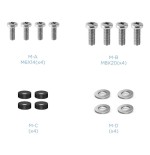 Soporte pared pantallas 13-43" gira/incli negro