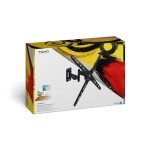 Soporte pared pantallas 13-55" gira/incli negro