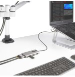 Adaptador startech.com usb-c multiport w/attached usb-c to usb-a dongle, dual hdmi (4k30hz/1080p60hz), 3x usb-a, mini lapt