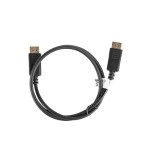Lanberg cable ca-dpdp-10cc-0010-bk displayport macho/macho maxima resolucion 4k 1 metro