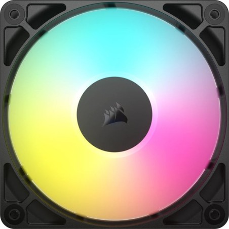 Ventilador  pc corsair rs120 argb, de caja co-9050180-ww negro