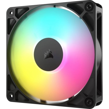 Ventilador  pc corsair rs120 argb, de caja co-9050180-ww negro