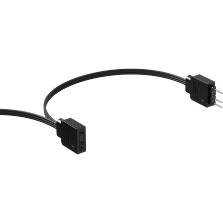 Ventilador  pc corsair rs120 argb, de caja co-9050180-ww negro