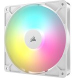 Ventilador pc  corsair rs140 argb  paquete de 2 co-9050187-ww blanco