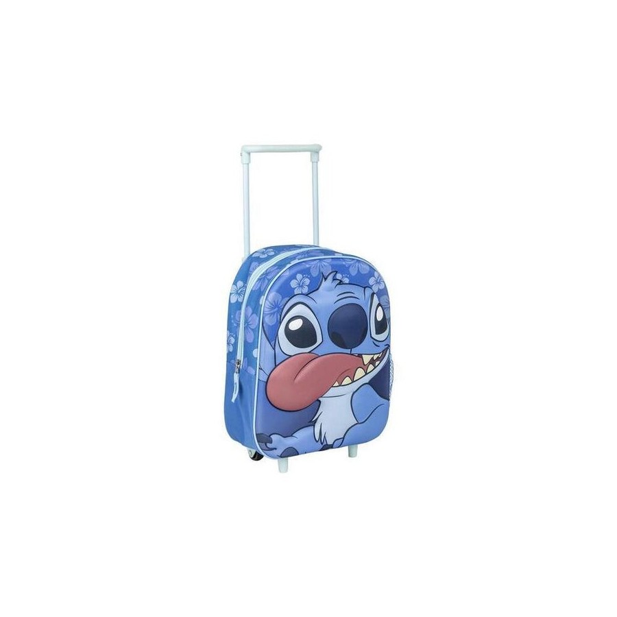 Mochila infantil trolley 3d stitch