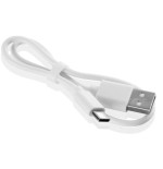 Eta eta135490000 espejo cosmético led 2 en 1, diámetro 200 mm, carga usb c, blanco