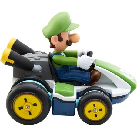 Coche mini rc racer luigi mario kart nintendo radio control