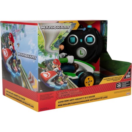 Coche mini rc racer luigi mario kart nintendo radio control