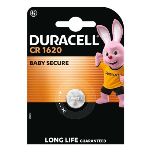 Duracell pila boton litio cr1620 3v blister*1