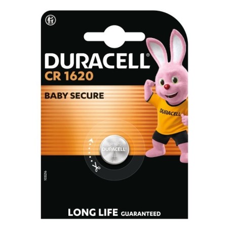 Duracell pila boton litio cr1620 3v blister*1