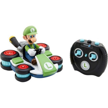 Coche mini rc racer luigi mario kart nintendo radio control