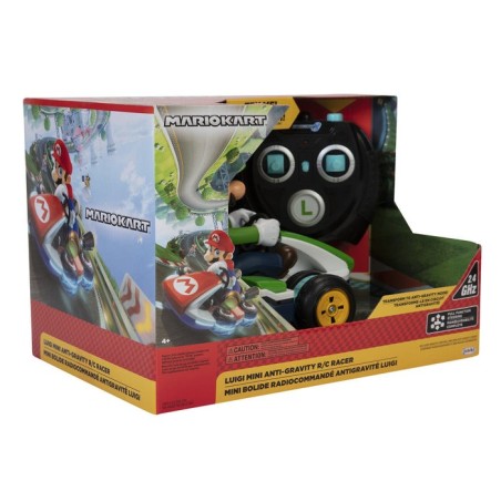 Coche mini rc racer luigi mario kart nintendo radio control