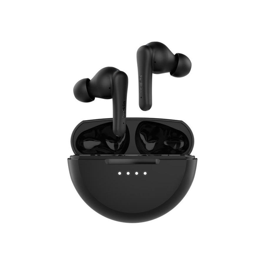 Auricular intrauditivo bluetooth belkin auc012btbk soundform rythm negro