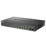 Switch gestionable d-link dms-1250-10sp 8x multigigabit 2.5g poe+ 2x10g sfp+ 240w